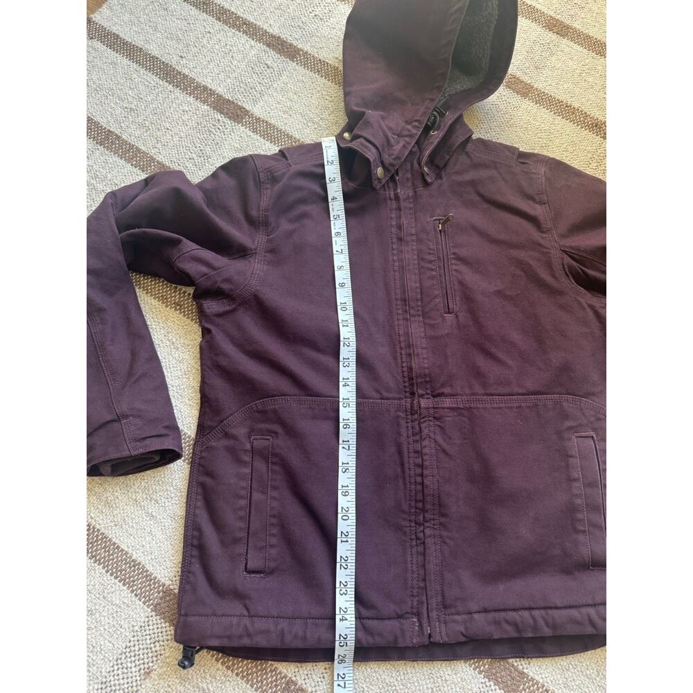 Carhartt Full Swing Caldwell Jacket Insulated Women’s Small 4/6 Purple Hood Line - Picture 4 of 9